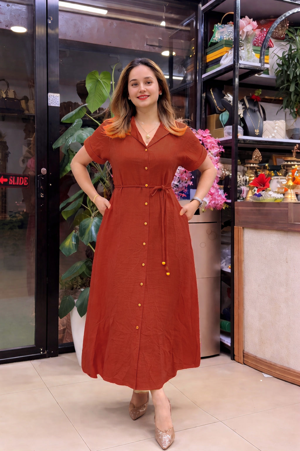 Designer Rayon Dress