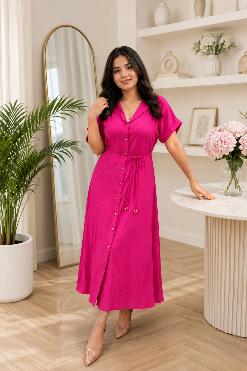 Latest Designer Rayon Dress