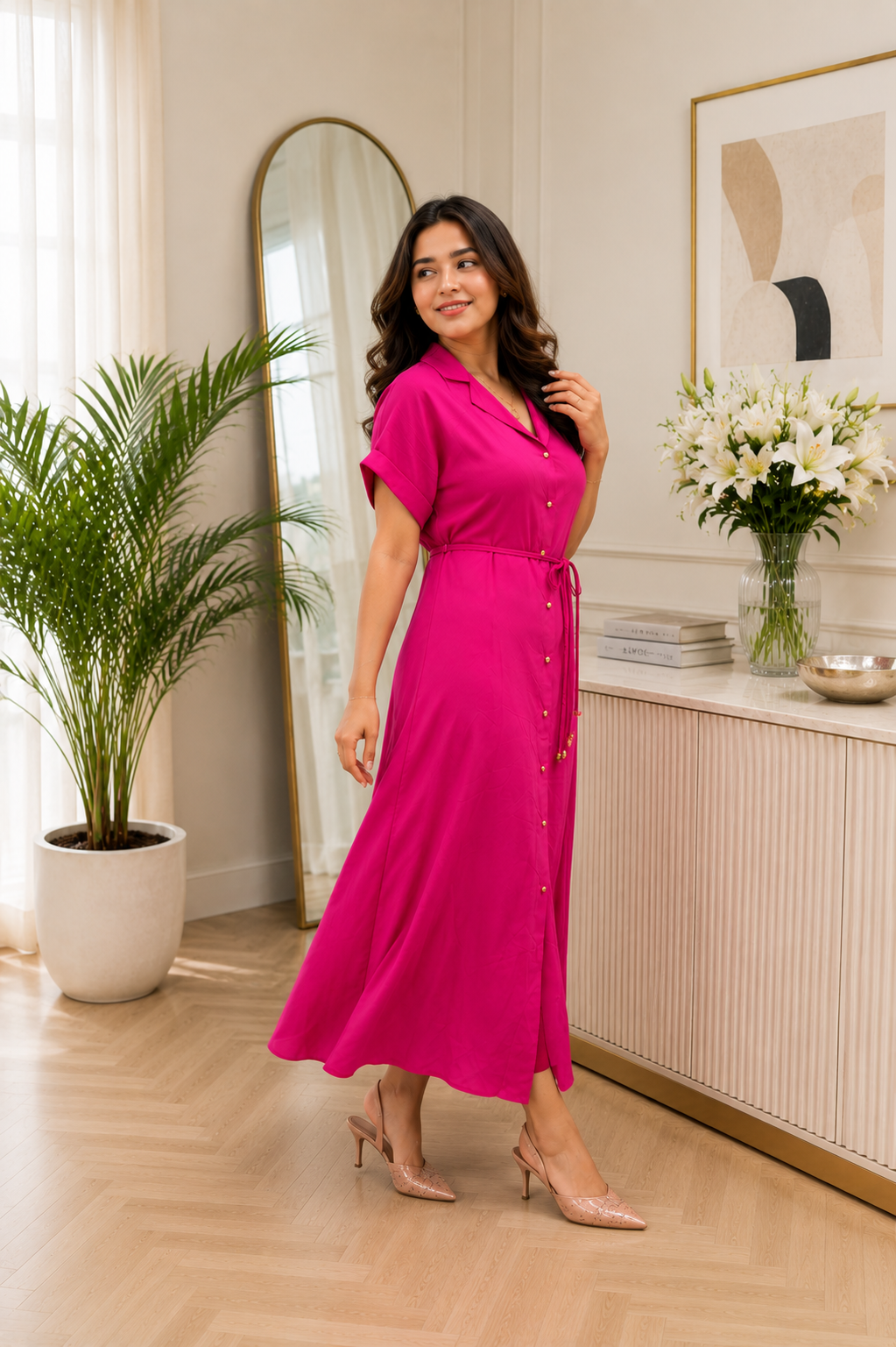 Latest Designer Rayon Dress
