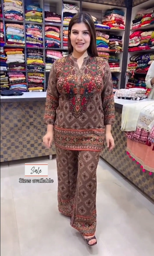 Kamini Rayon Co Ord Set