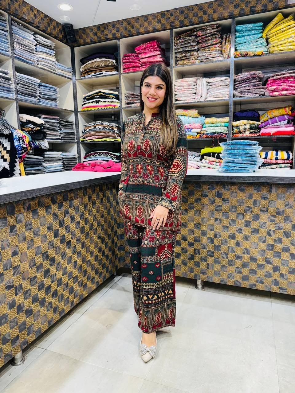 Damini Rayon Co Ord Set