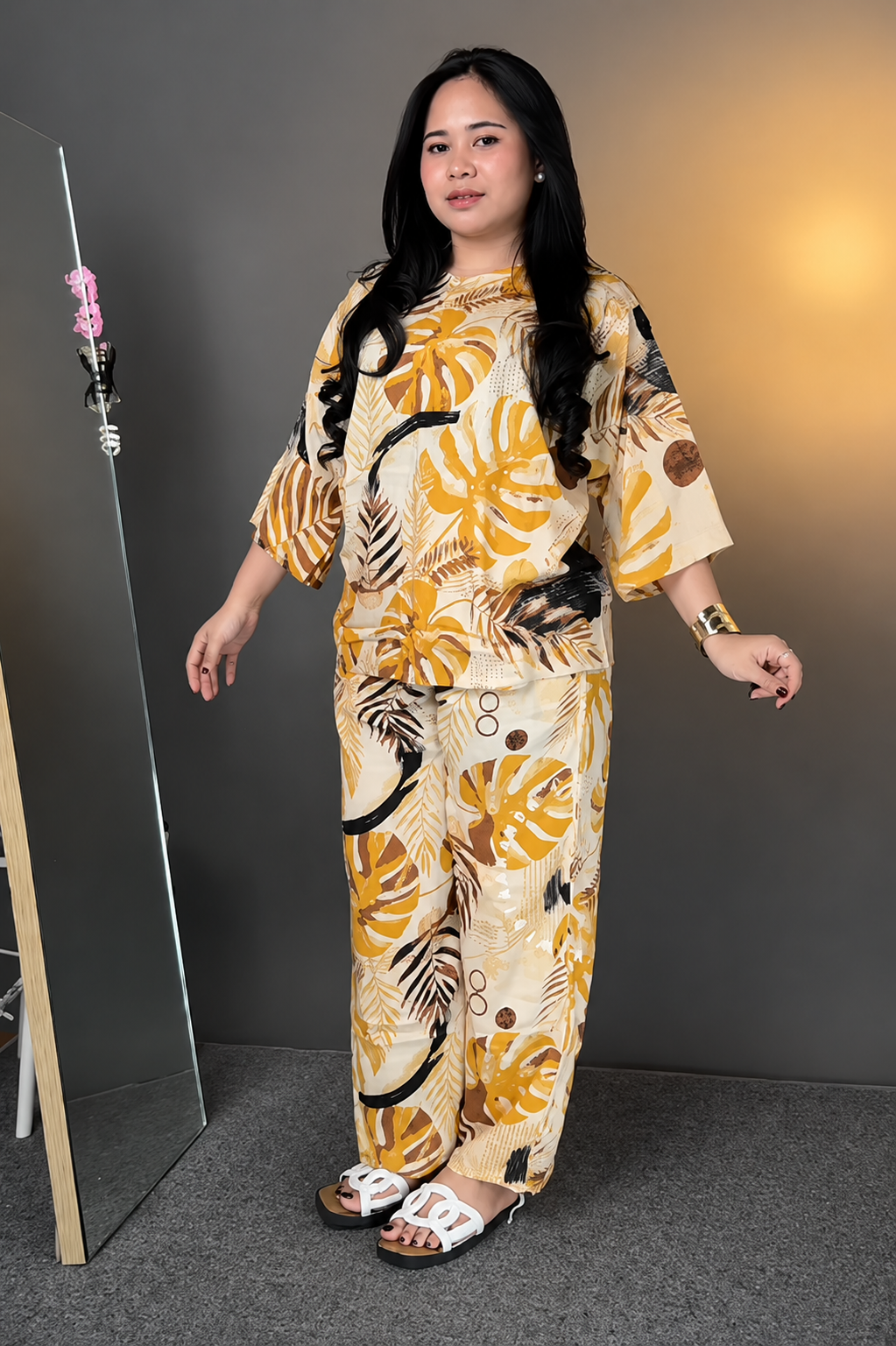 Premium Printed Co-Ord Set for Women | Stylish 2-Piece Outfit