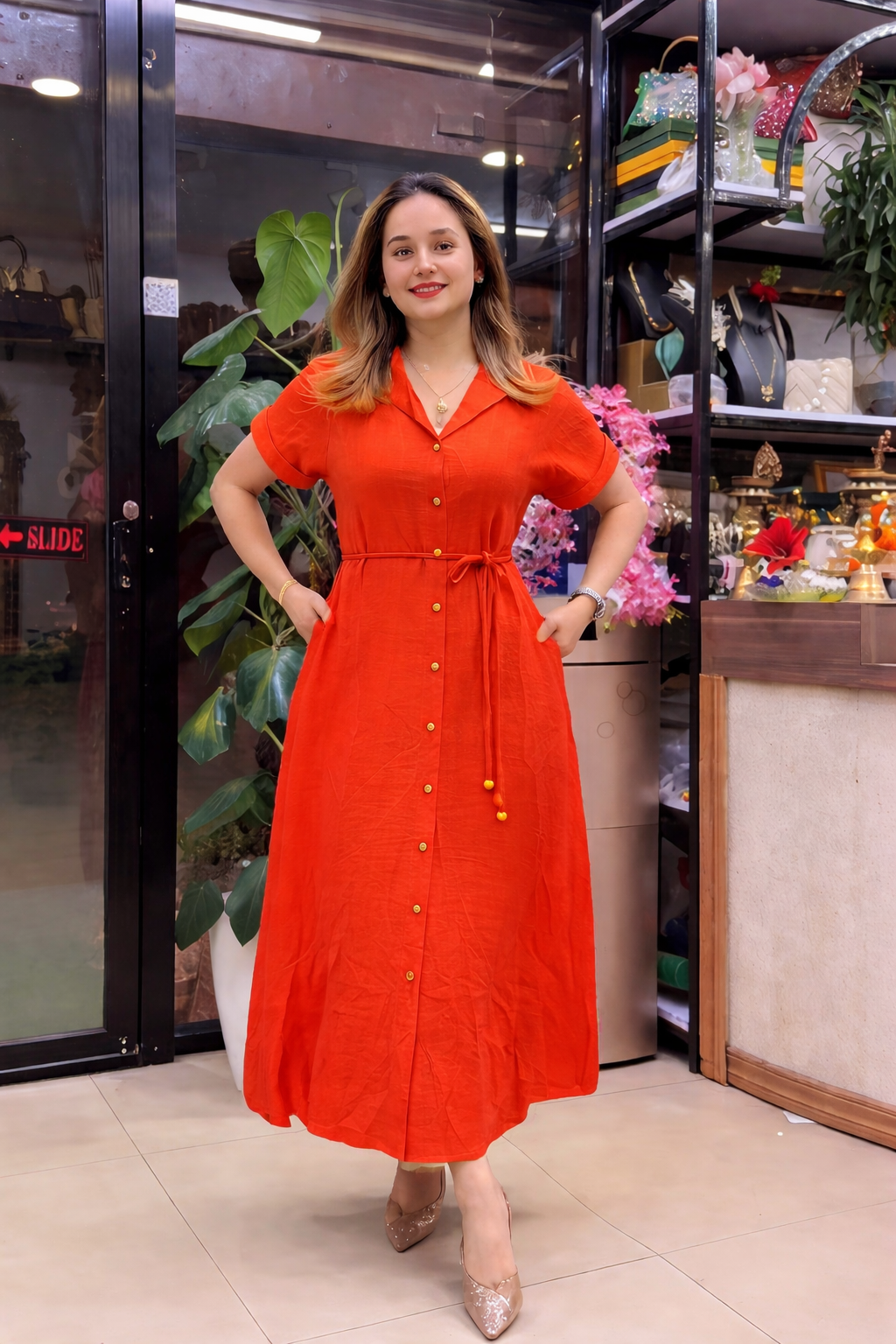 Designer Rayon Dress