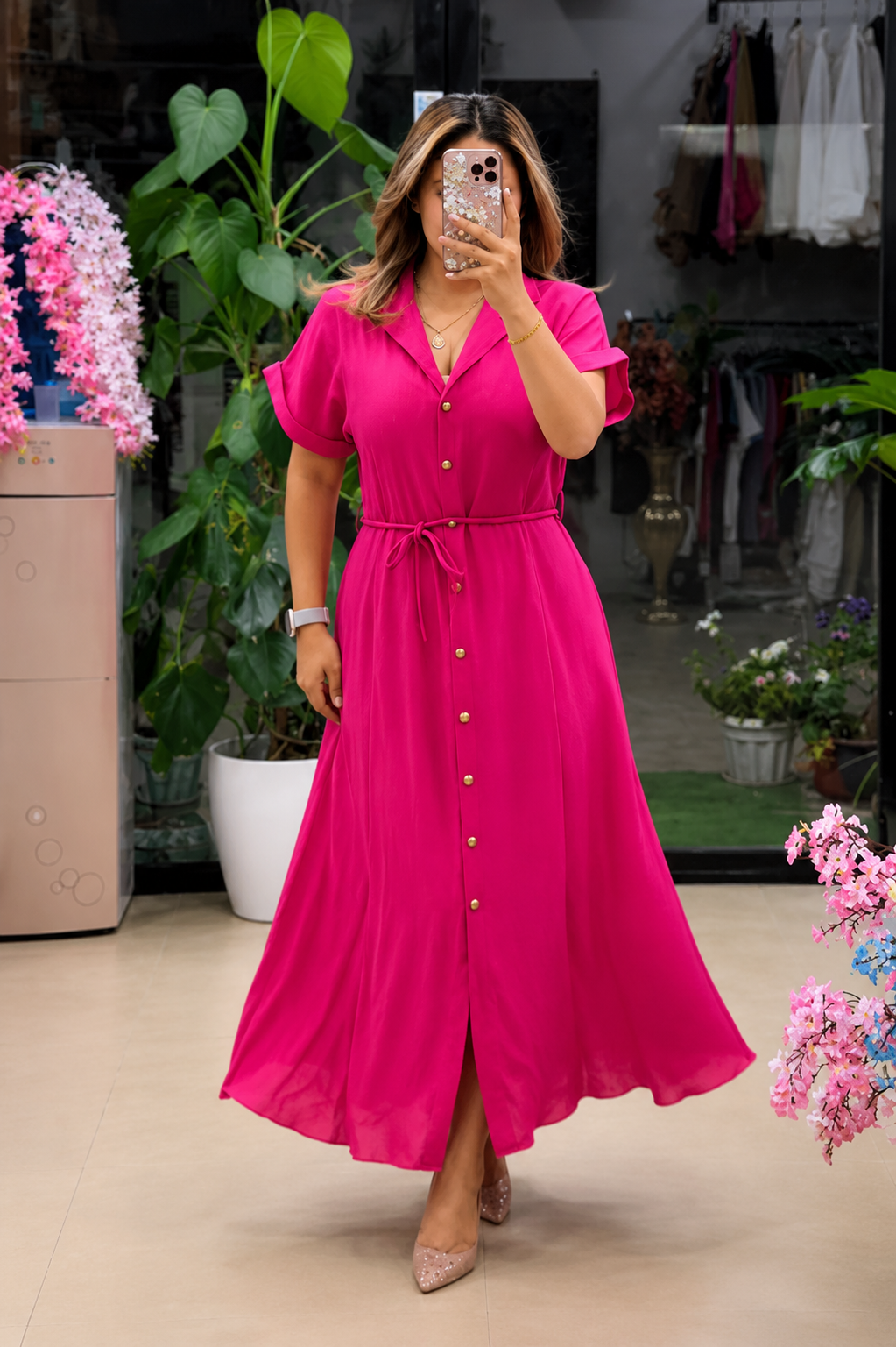 Pink Latest Design Dresses-Soft, Stylish & Comfortable
